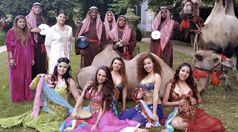 Shisha en buikdanseressen