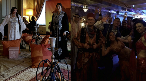 Shisha en danseres