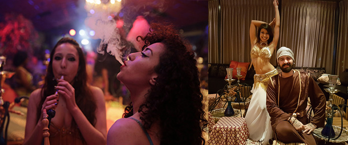 Shisha Dj en rookmachine
